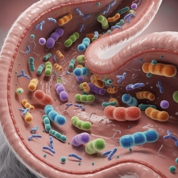 micrcobiota intestinal de un perro