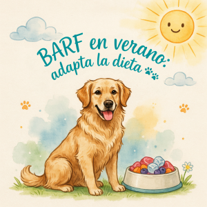 dieta barf en verano