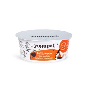 Yogupet Halloween con Calabaza, Inulina y Cúrcuma